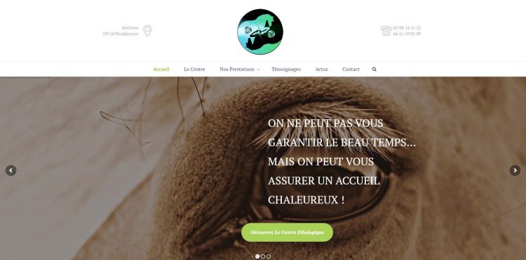 Site web pour Centre équestre