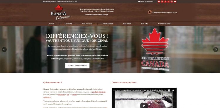 Kanata Entreprises-Epicerie fine