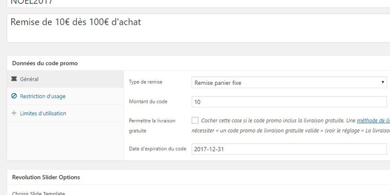 Codes promo – Woocommerce Codes promo - Woocommerce