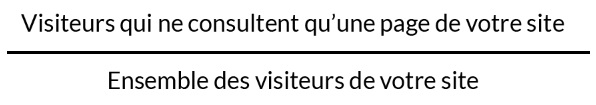 Taux de rebond : définition